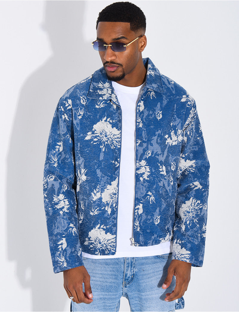 Veste à motifs