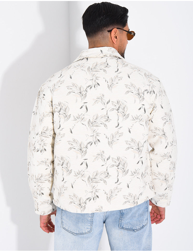Veste à motifs