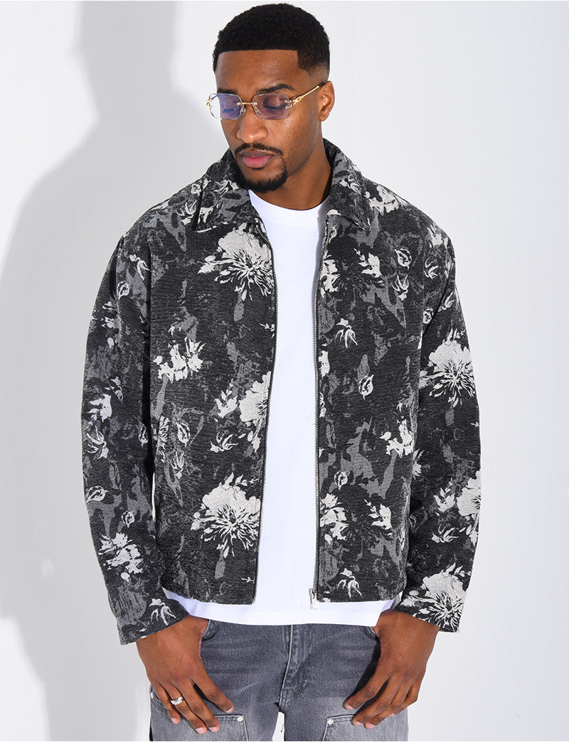 Veste à motifs