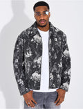 Veste à motifs