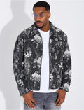 Veste à motifs