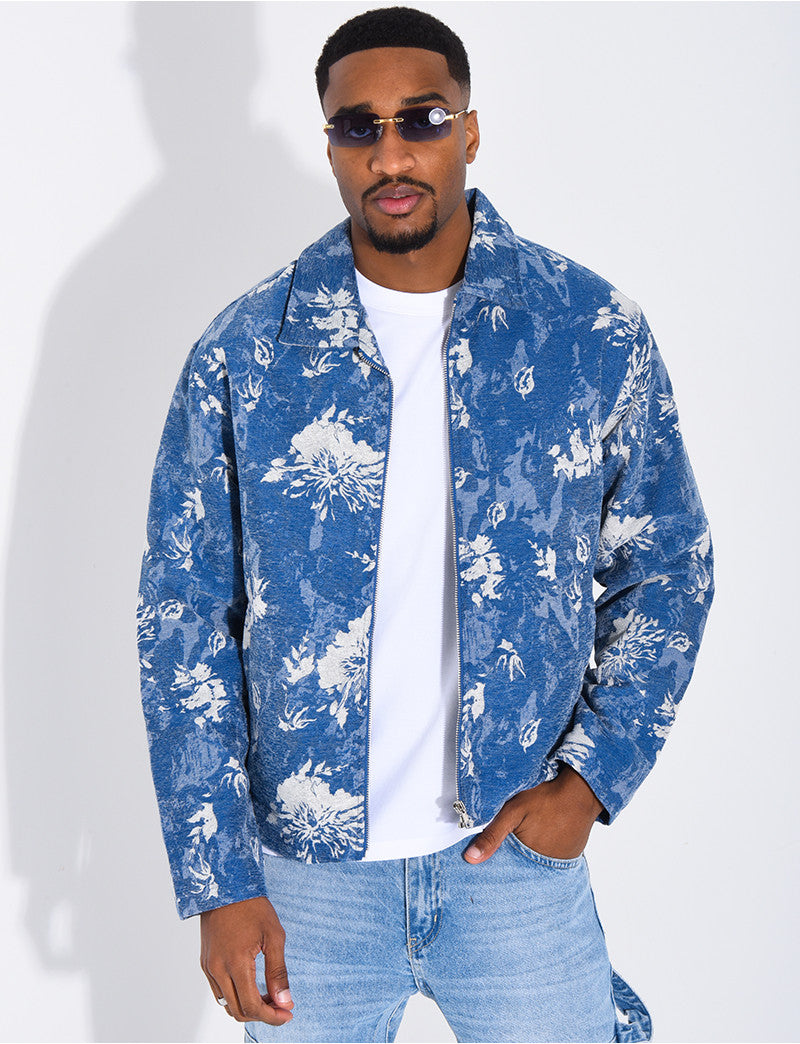 Veste à motifs