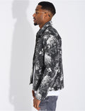 Veste à motifs