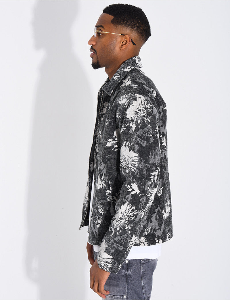 Veste à motifs