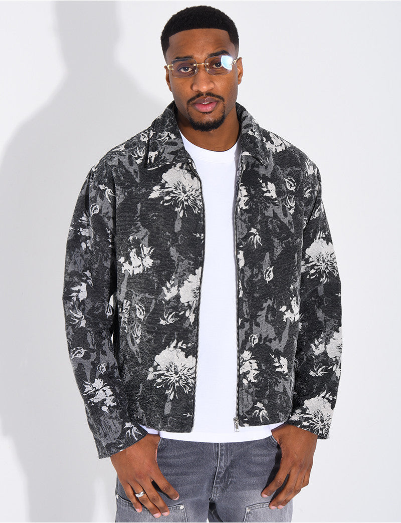 Veste à motifs