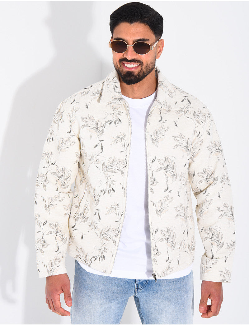 Veste à motifs