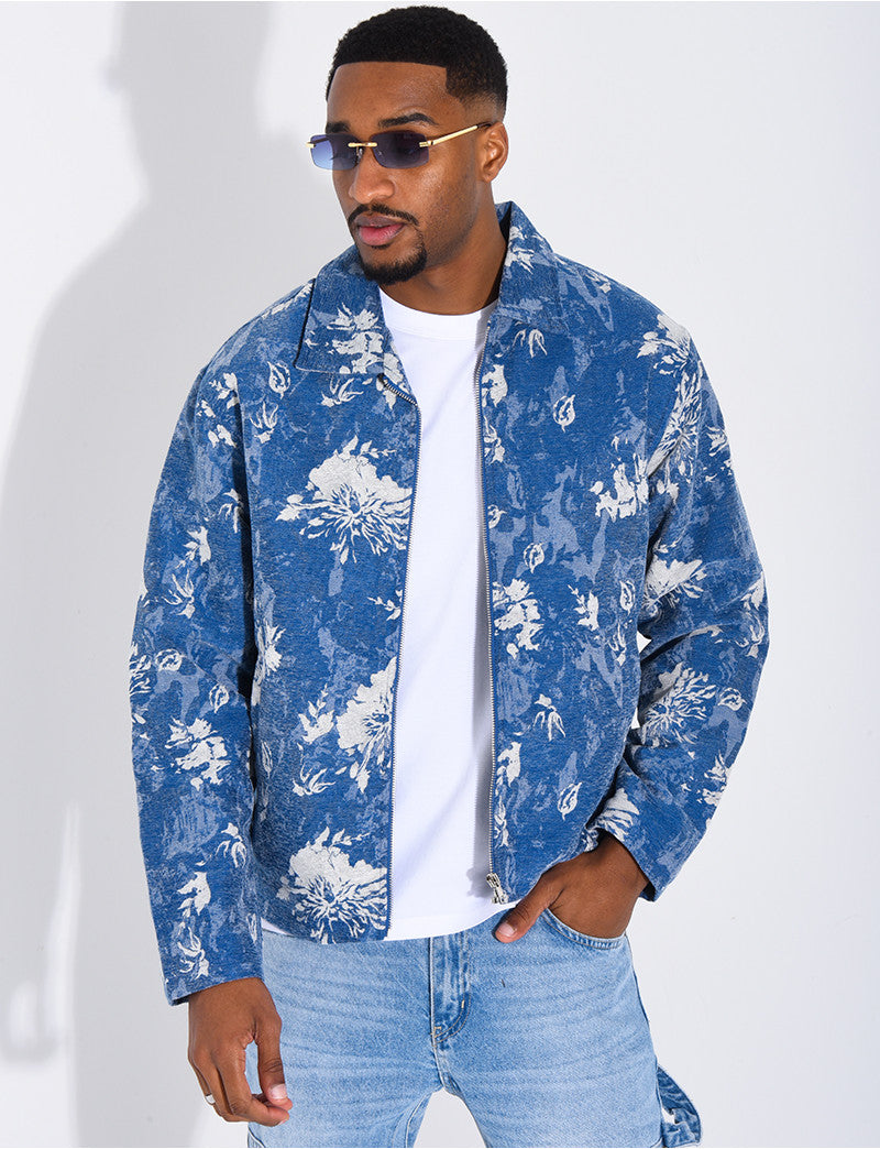 Veste à motifs