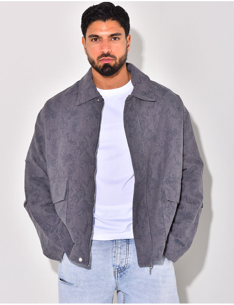 Veste à motifs