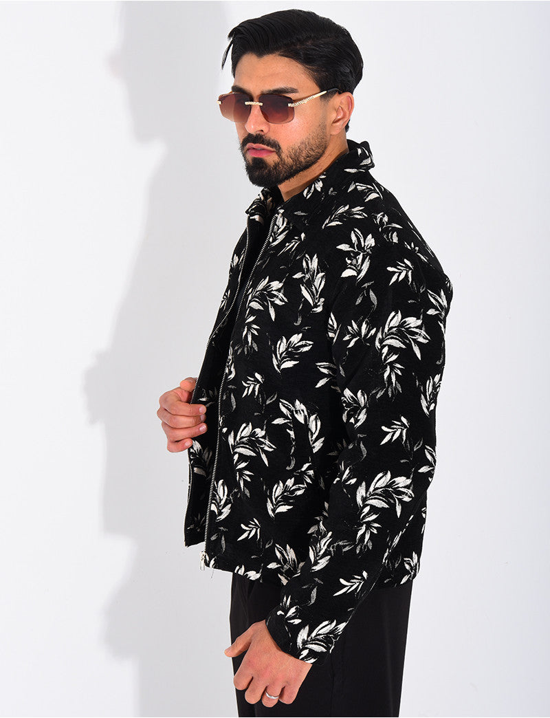 Veste à motifs