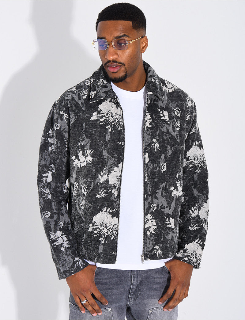 Veste à motifs