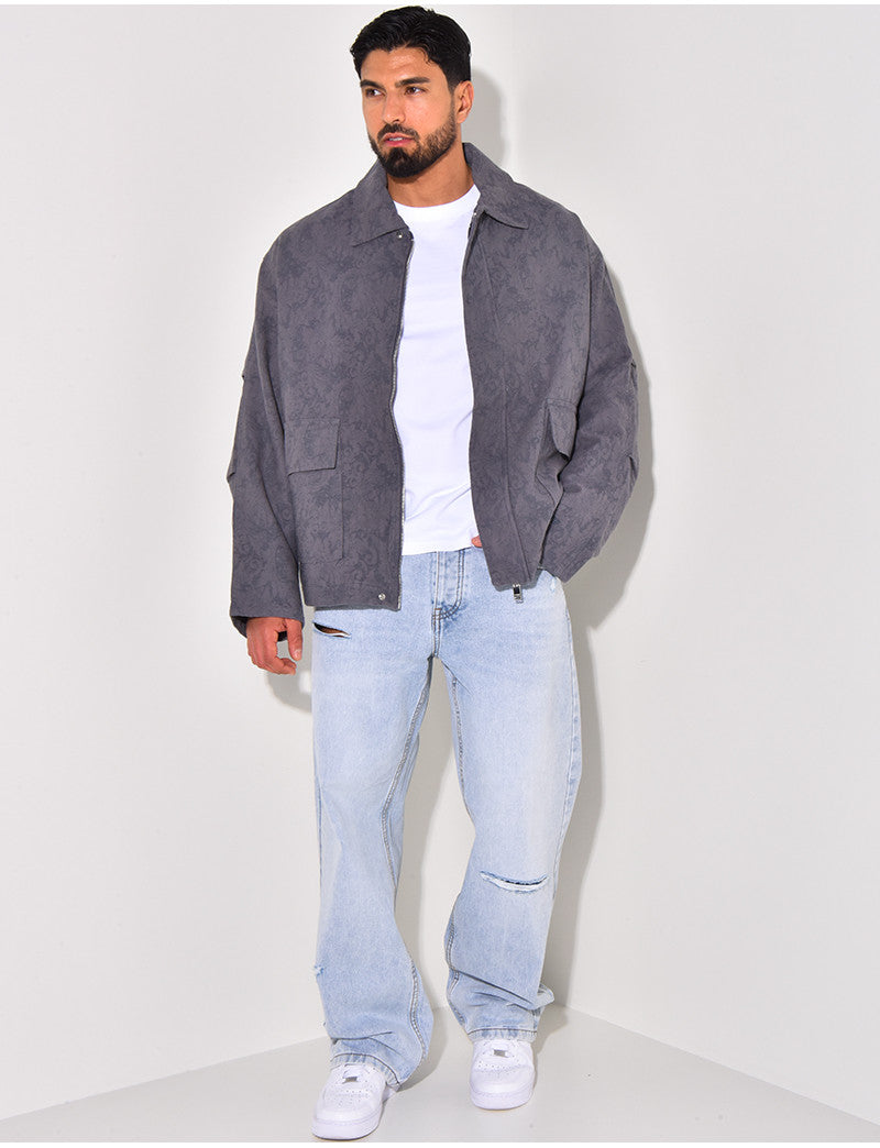 Veste à motifs