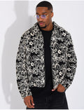 Veste à motifs