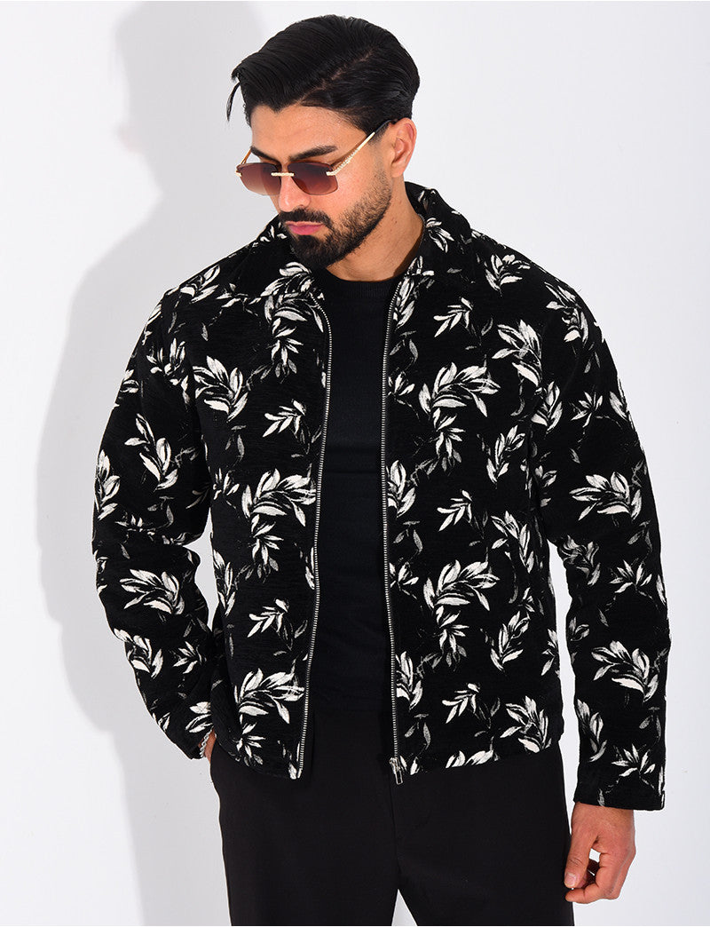 Veste à motifs