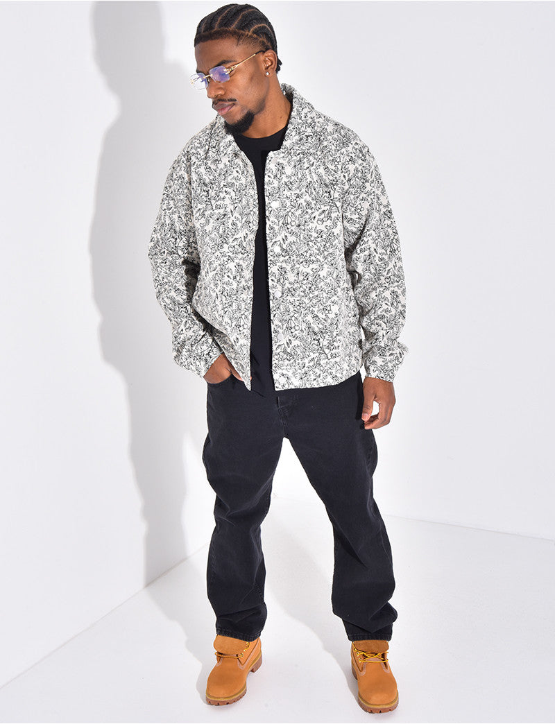 Veste à motifs