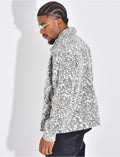 Veste à motifs