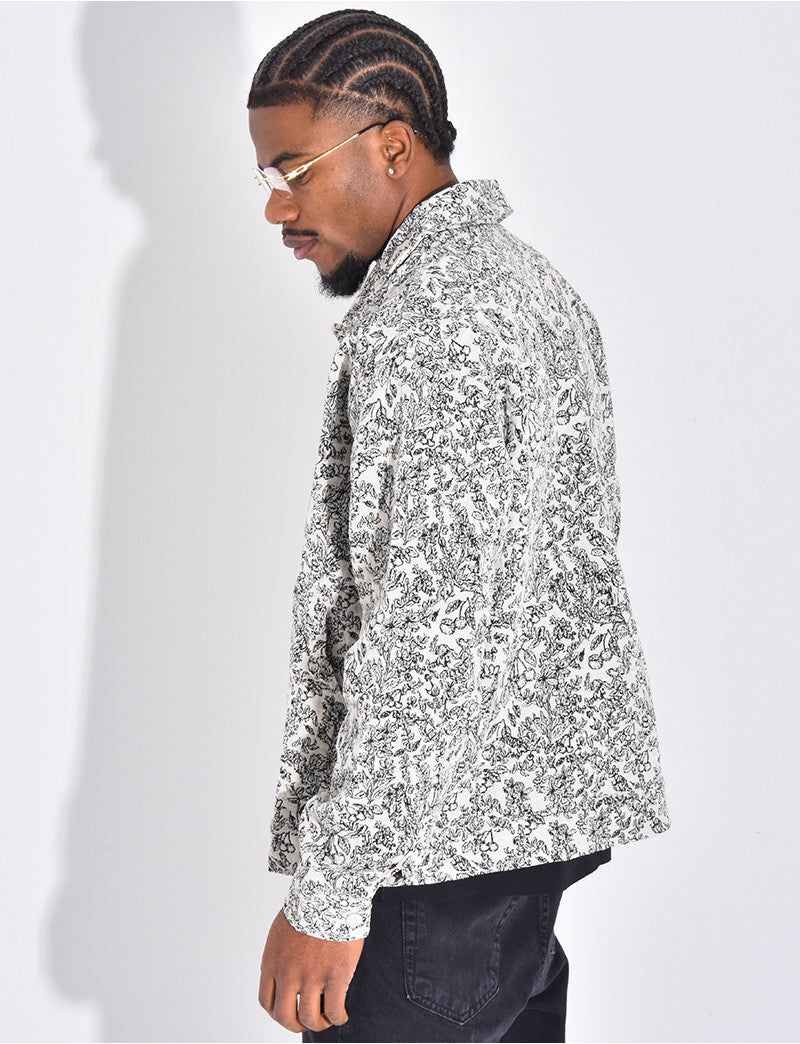 Veste à motifs