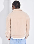 Veste à poches chiné