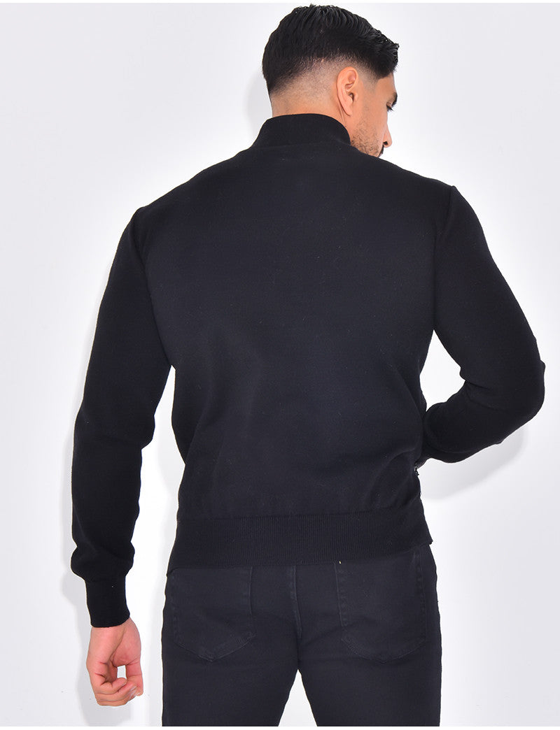 Veste bi-matière