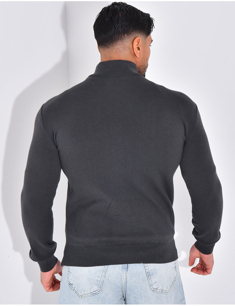 Veste bi-matière