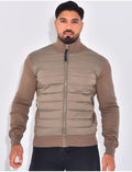 Veste bi-matière