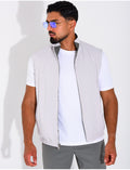 Veste sans manches reversible