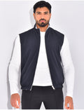 Veste sans manches reversible