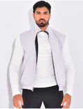 Veste sans manches reversible