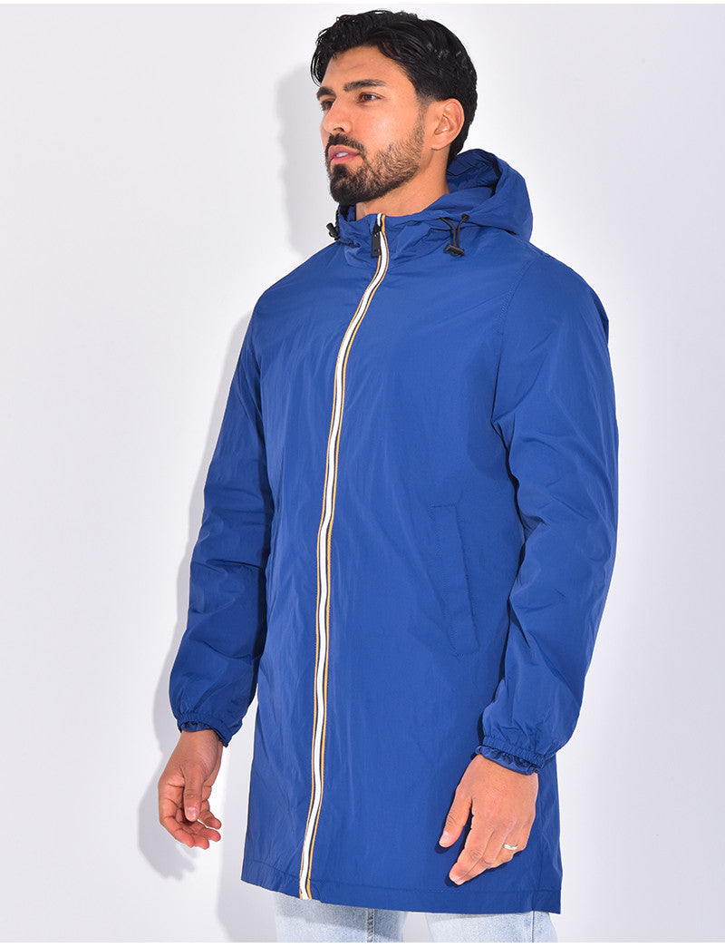 Veste coupe vent longue