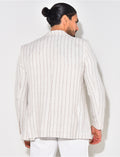 Veste de costume à rayures