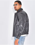 Veste en cuir