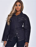 Veste en jeans à nouer