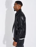 Veste en similicuir