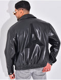 Veste en similicuir
