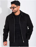 Veste en suédine