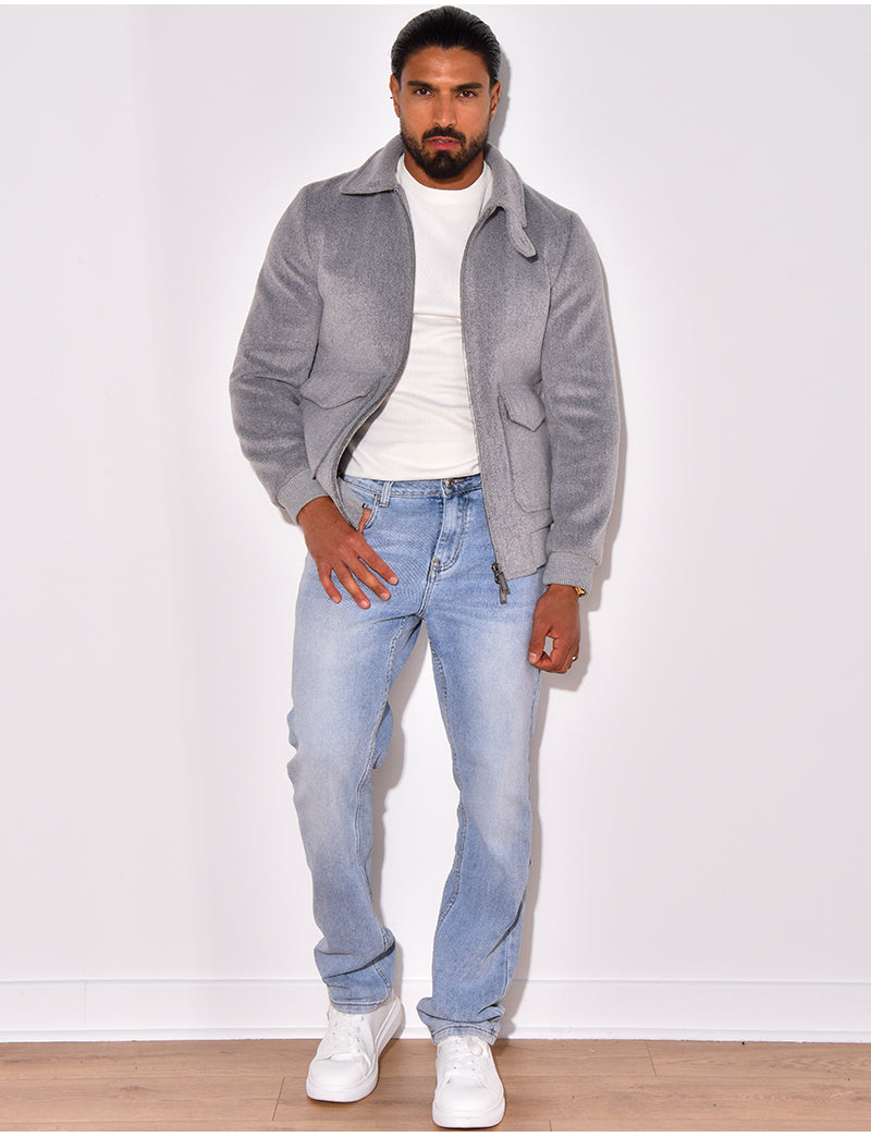 Veste épaisse à poches
