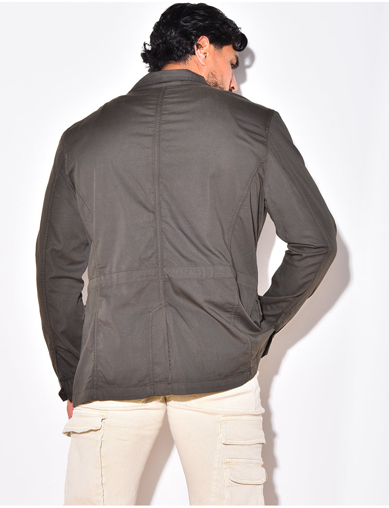 Veste fine à poches