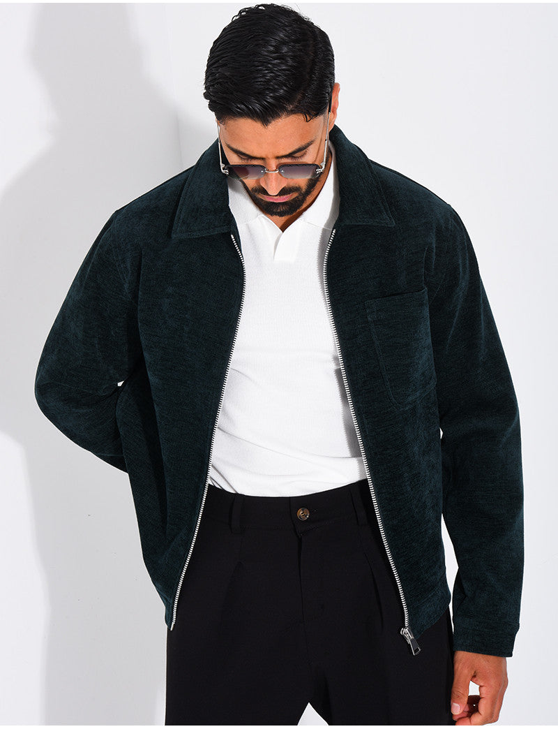Veste fine en velours