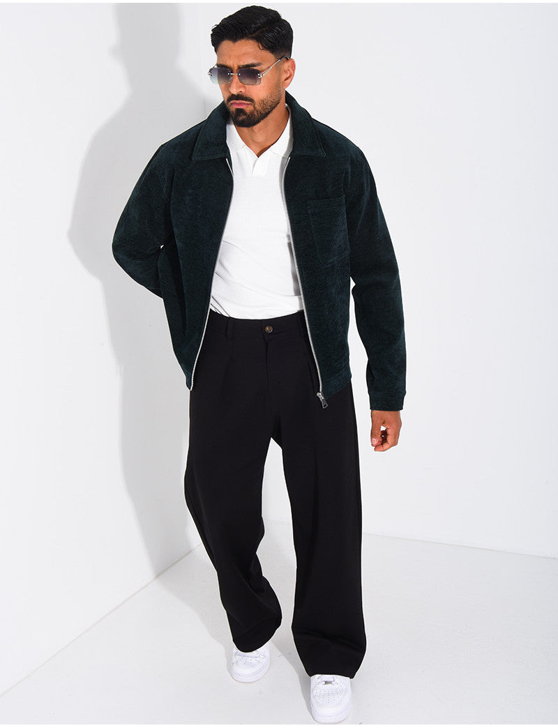 Veste fine en velours