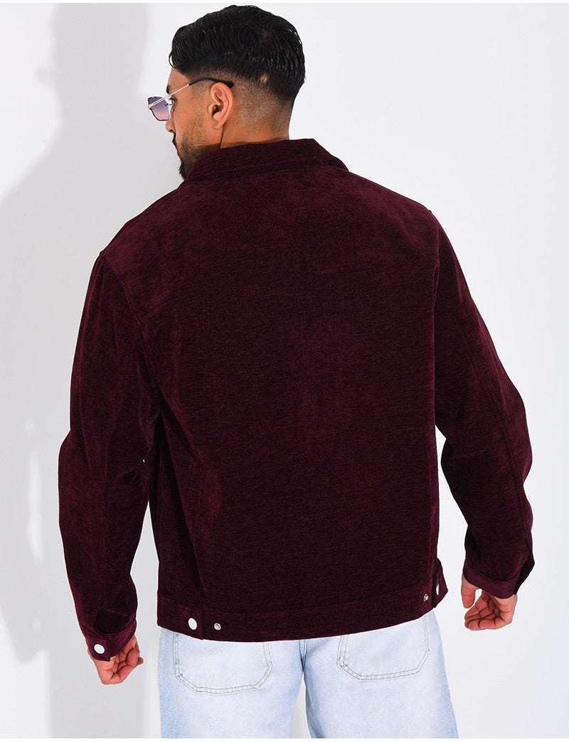 Veste fine en velours