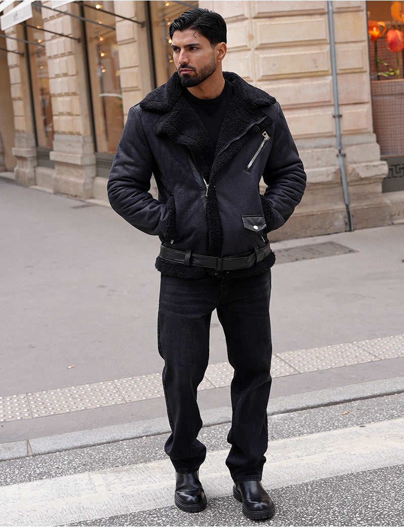 Veste fourrée