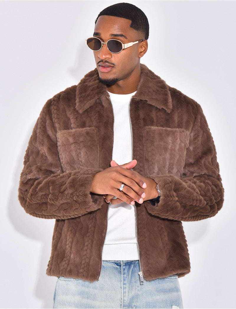 Veste fourrure