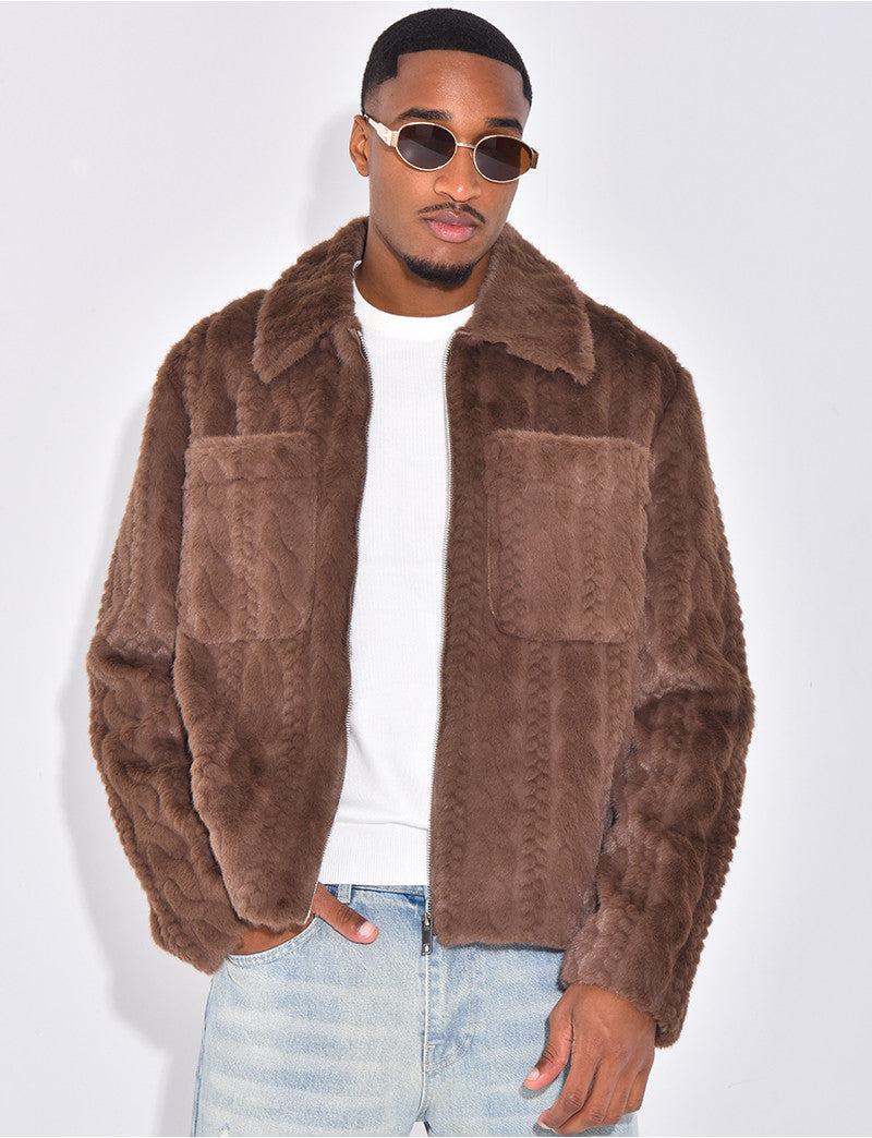 Veste fourrure
