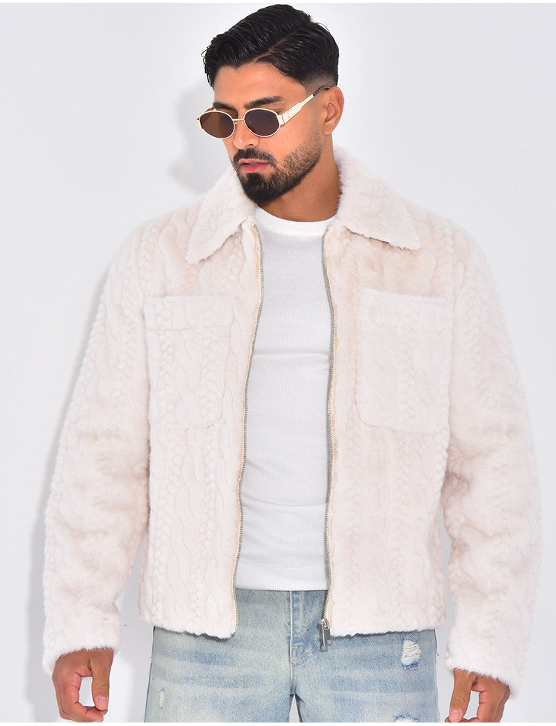 Veste fourrure
