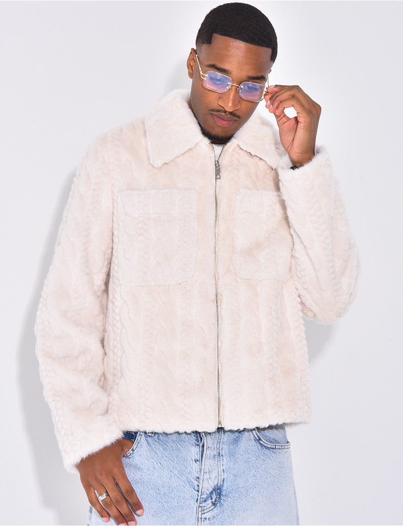 Veste fourrure