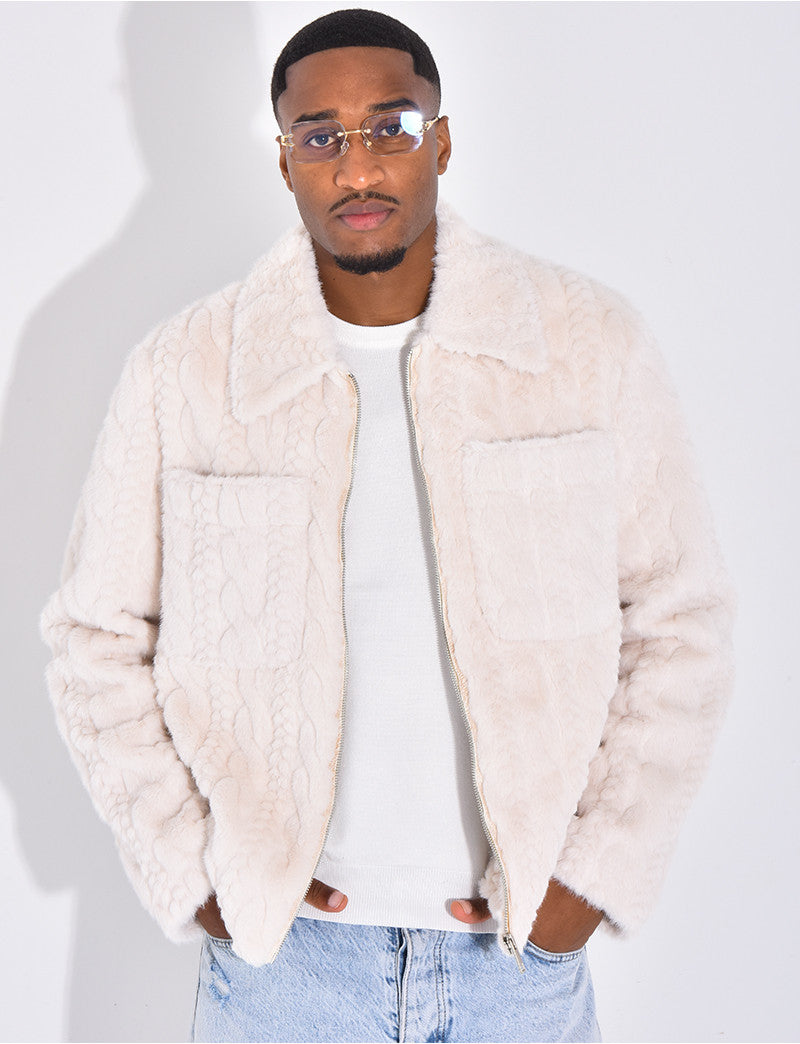 Veste fourrure