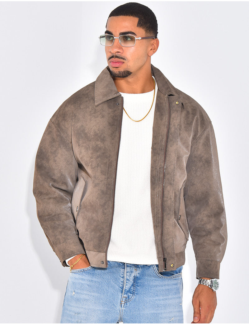 Veste homme large