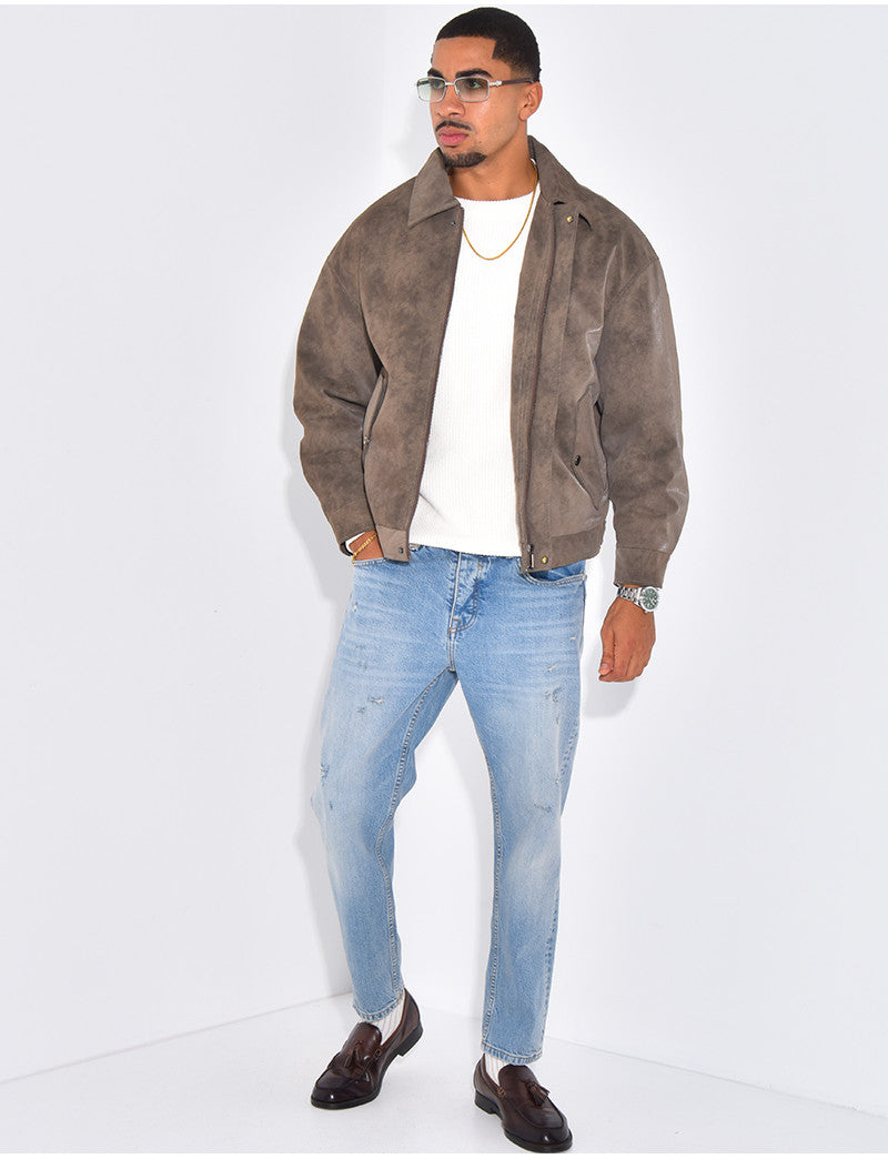 Veste homme large