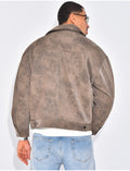 Veste homme large