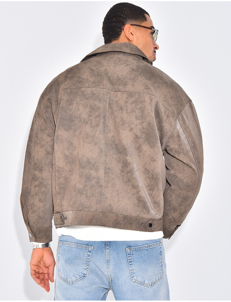 Veste homme large