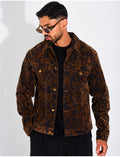 Veste imprimée au touché doux